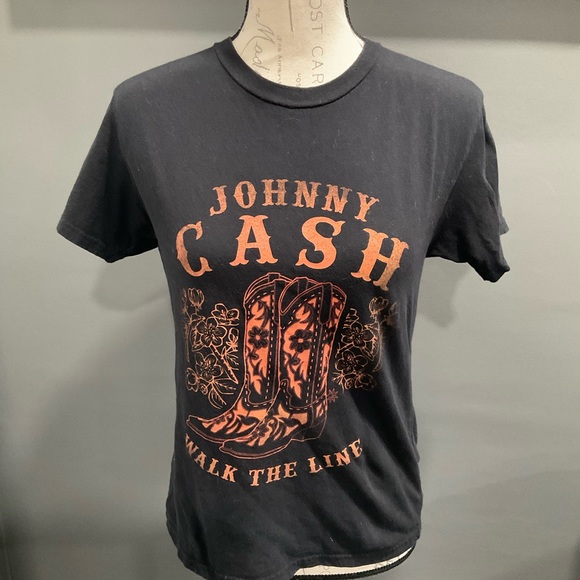 JOHNNY CASH WALK THE LINE T SHIRT - Picture 4 of 5